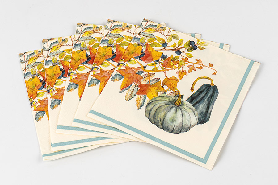 Tovagliolo di carta floreale Tovagliolo di carta floreale