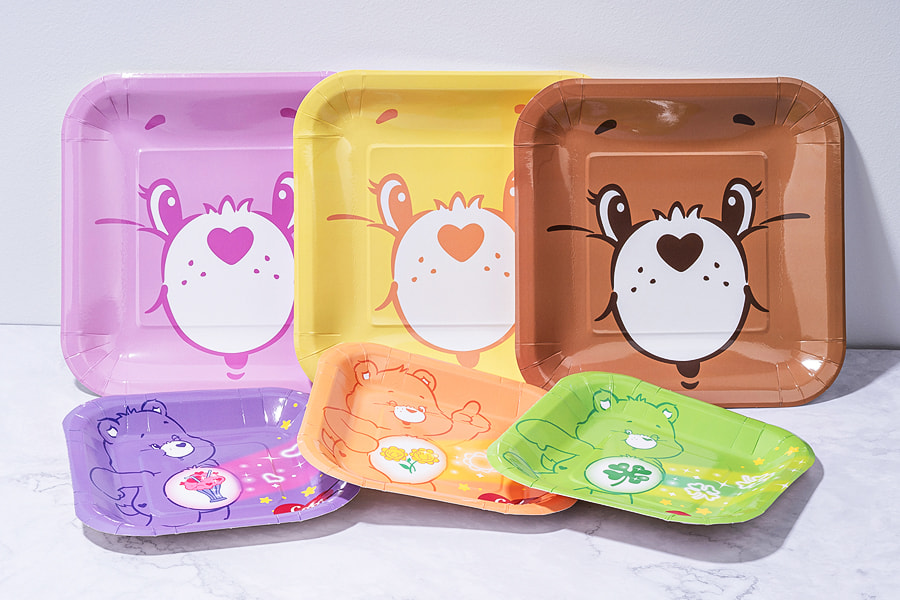 Piatti di carta quadrati cartoni animati personalizzabili Piatti di carta quadrati cartoni animati personalizzabili